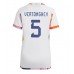 Cheap Belgium Jan Vertonghen #5 Away Football Shirt Women World Cup 2022 Short Sleeve